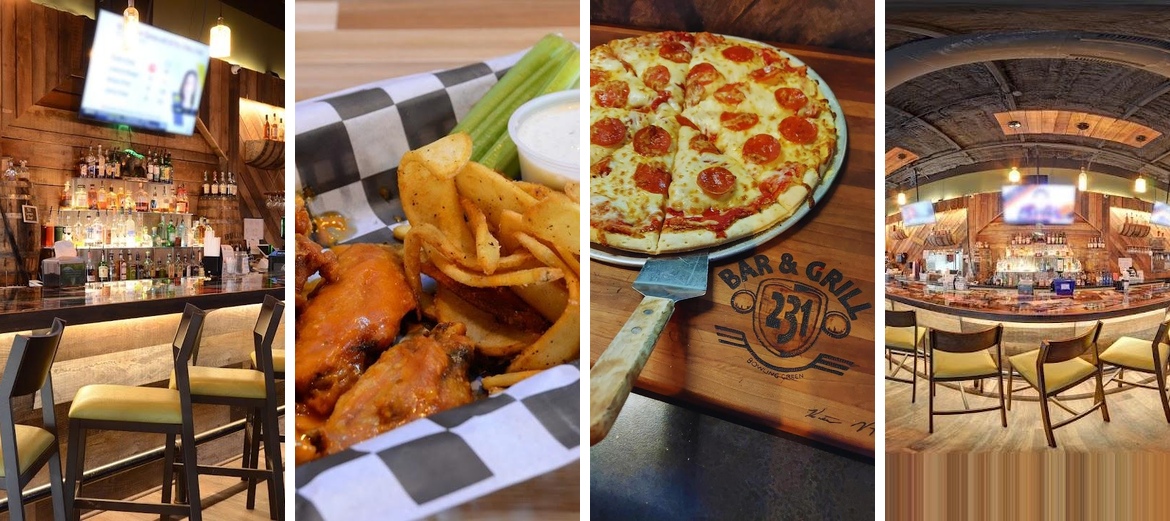 231 Bar & Grill Menu